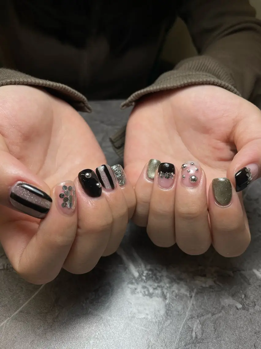 ネイル ハンドネイル nail salon 3🌞越谷のネイルデザイン