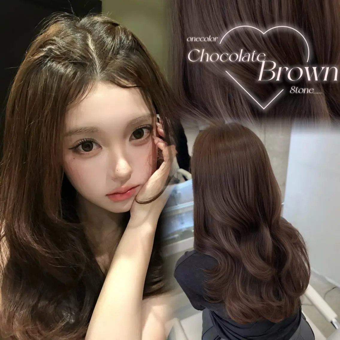 ロング カラー ヘアカラー 韓国ガーリーヘア🎀 /𝐦𝐨𝐞のヘアスタイル