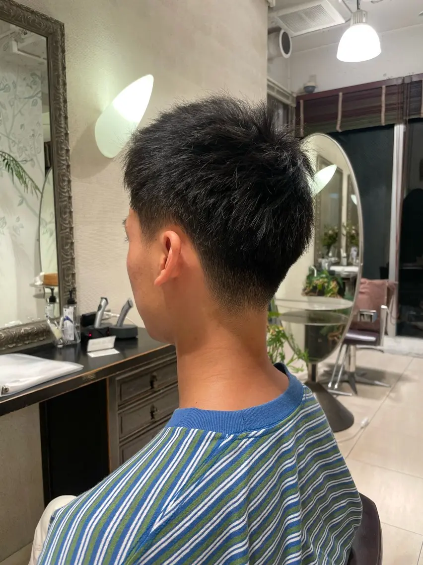 メンズ カット 青木 あおいのヘアスタイル