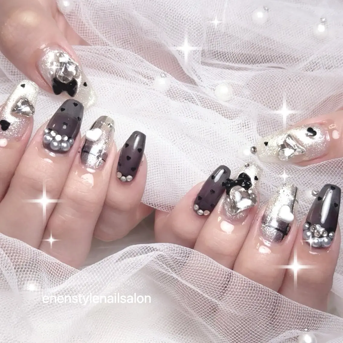 ネイル ハンドネイル 🐾enen style 🐾のネイルデザイン