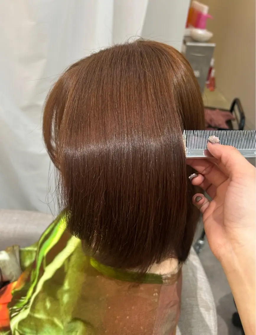 【モデル募集】ブリーチなしダブルカラー🌟＋リペアトリートメント19時以降​〜​の写真