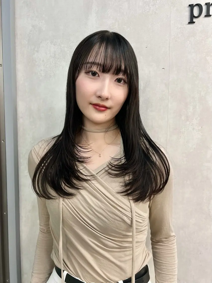 ✨ミニモ学割✨カット+縮毛矯正+内部補修トリートメントの写真