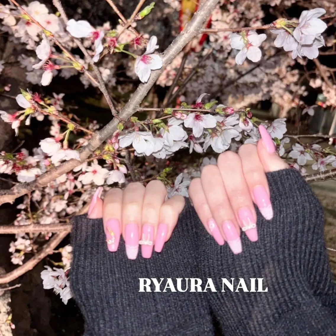 ネイル 春ネイル RYAURA NAILのネイルデザイン