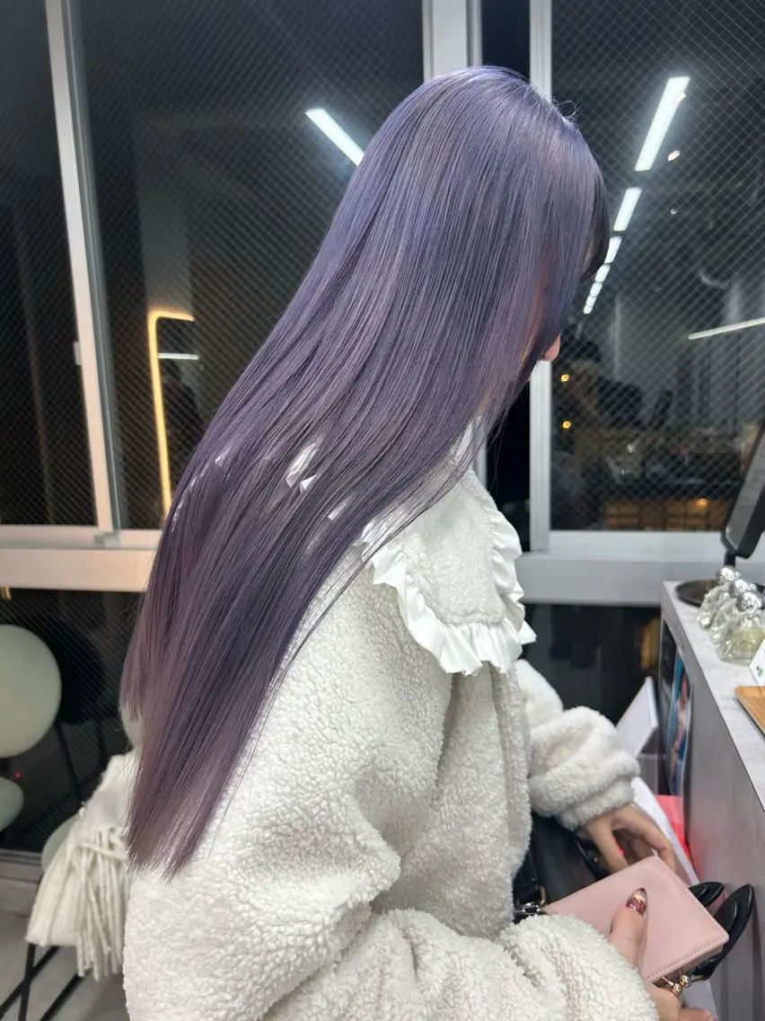 ロング カラー メンズ ヘアカラー もえ / 盛れるヘア🖤🌙のヘアスタイル