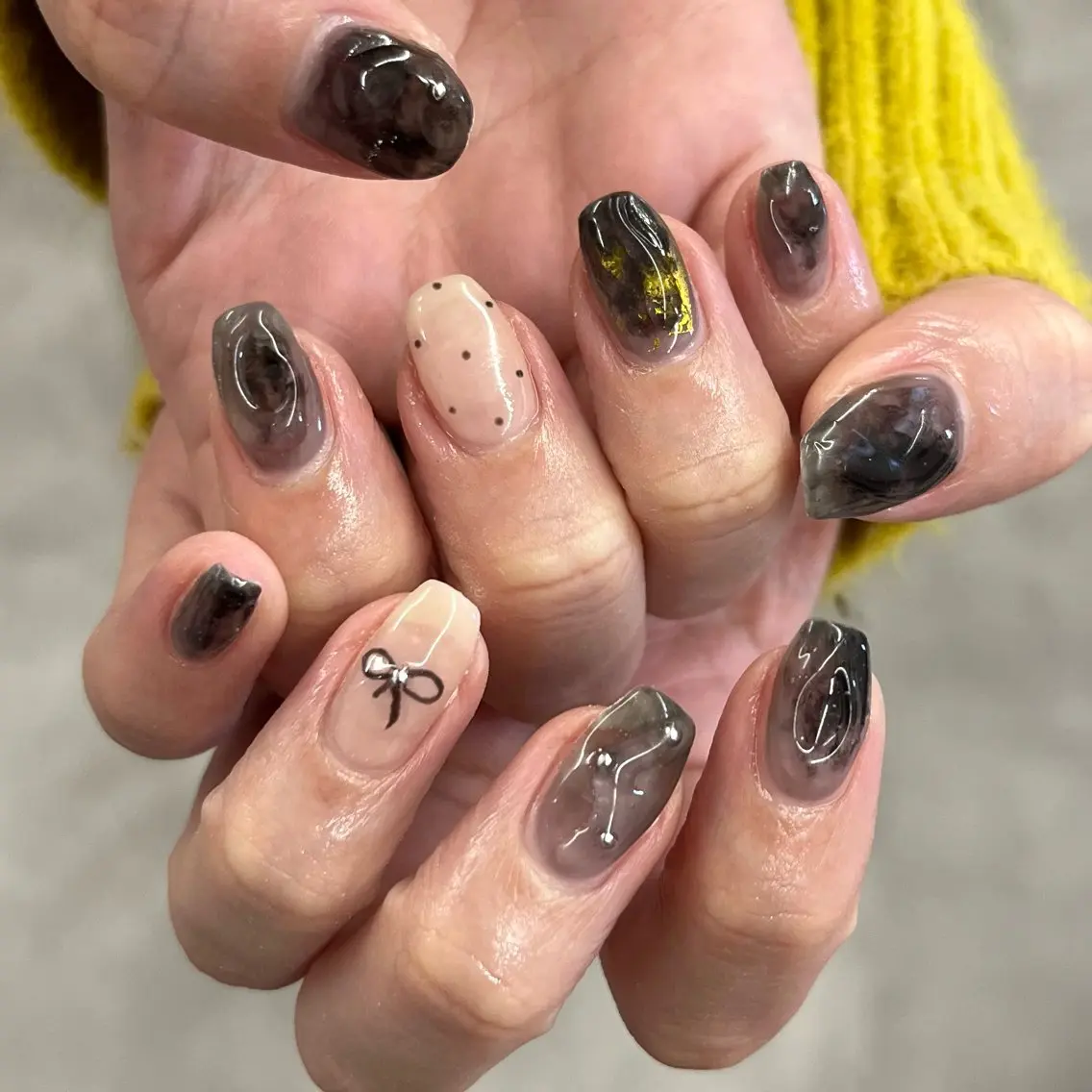 ネイル ハンドネイル ෆYura Nailෆのネイルデザイン