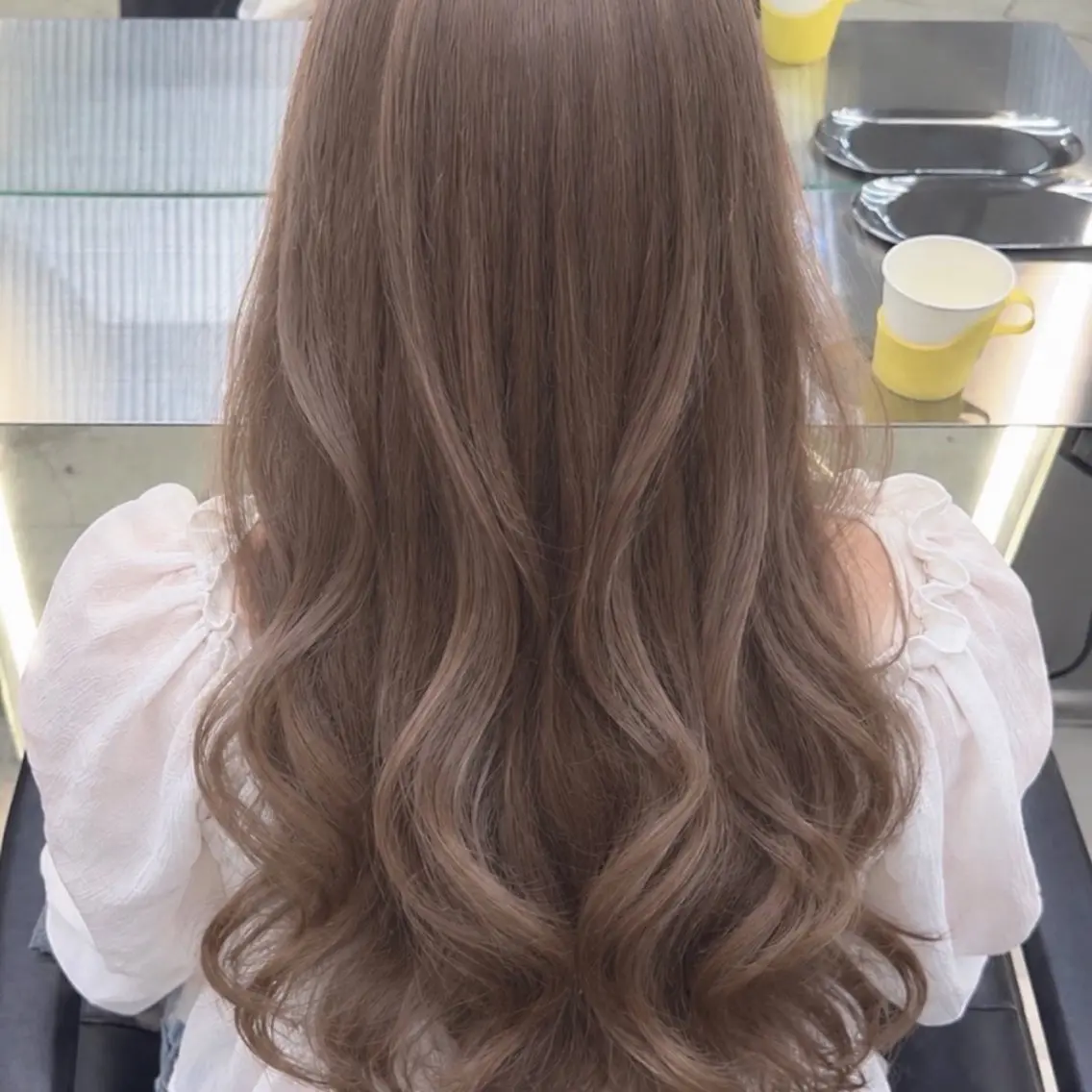 ロング ヘアカラー ハイトーン/ショート カット/中園　薪のヘアスタイル
