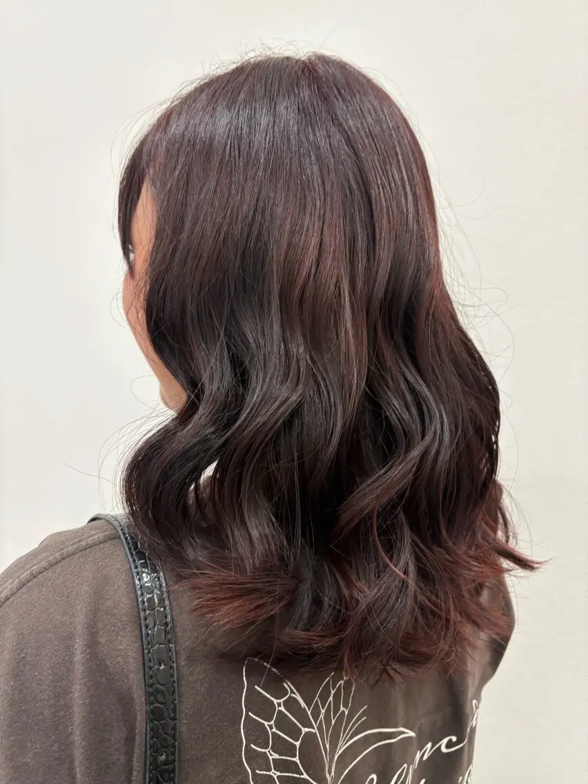 カラー 林 杏夏のヘアスタイル