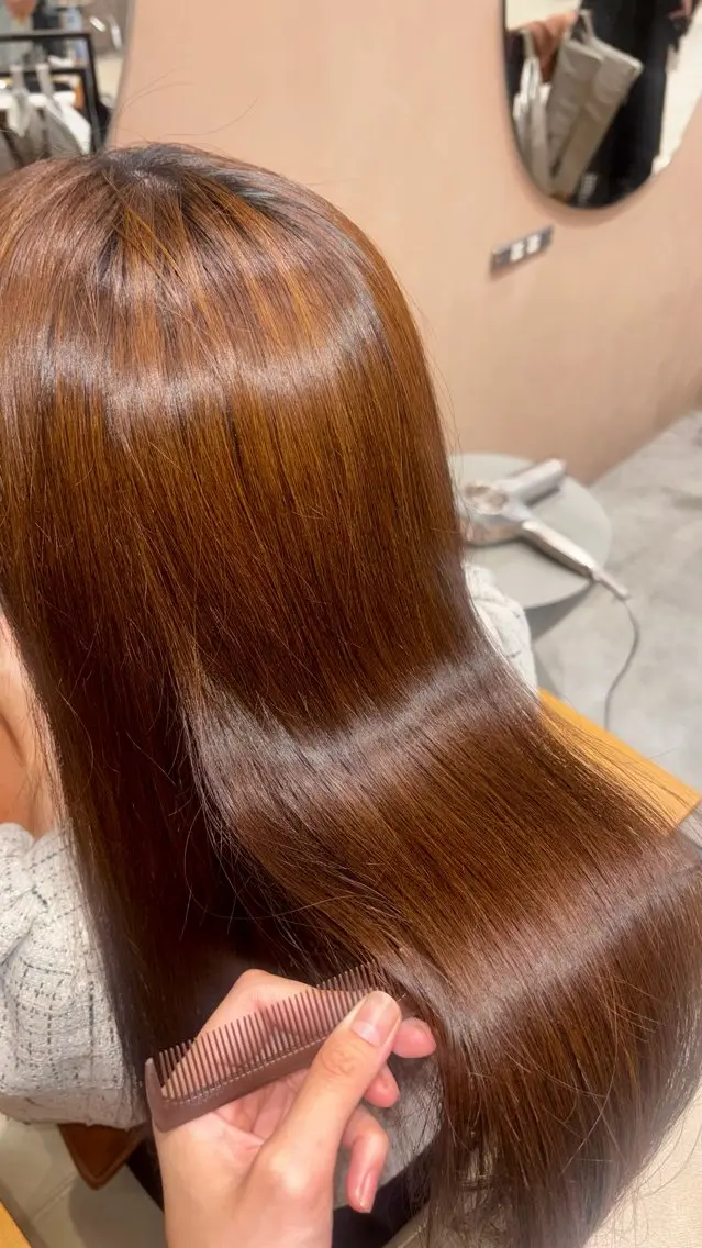 ロング トリートメント 💙まの/ 透明感カラー💙のヘアスタイル