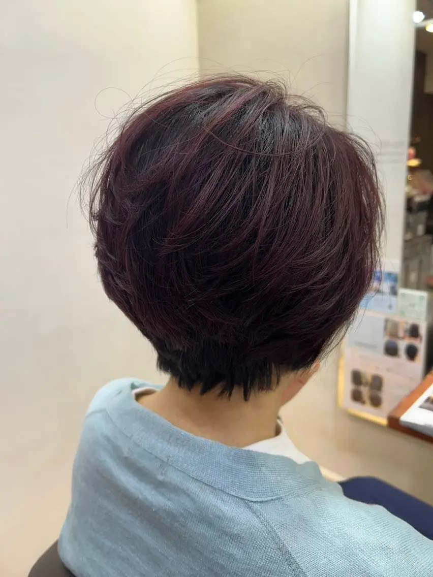 ショート ショートヘア Tabata Hikaruのヘアスタイル