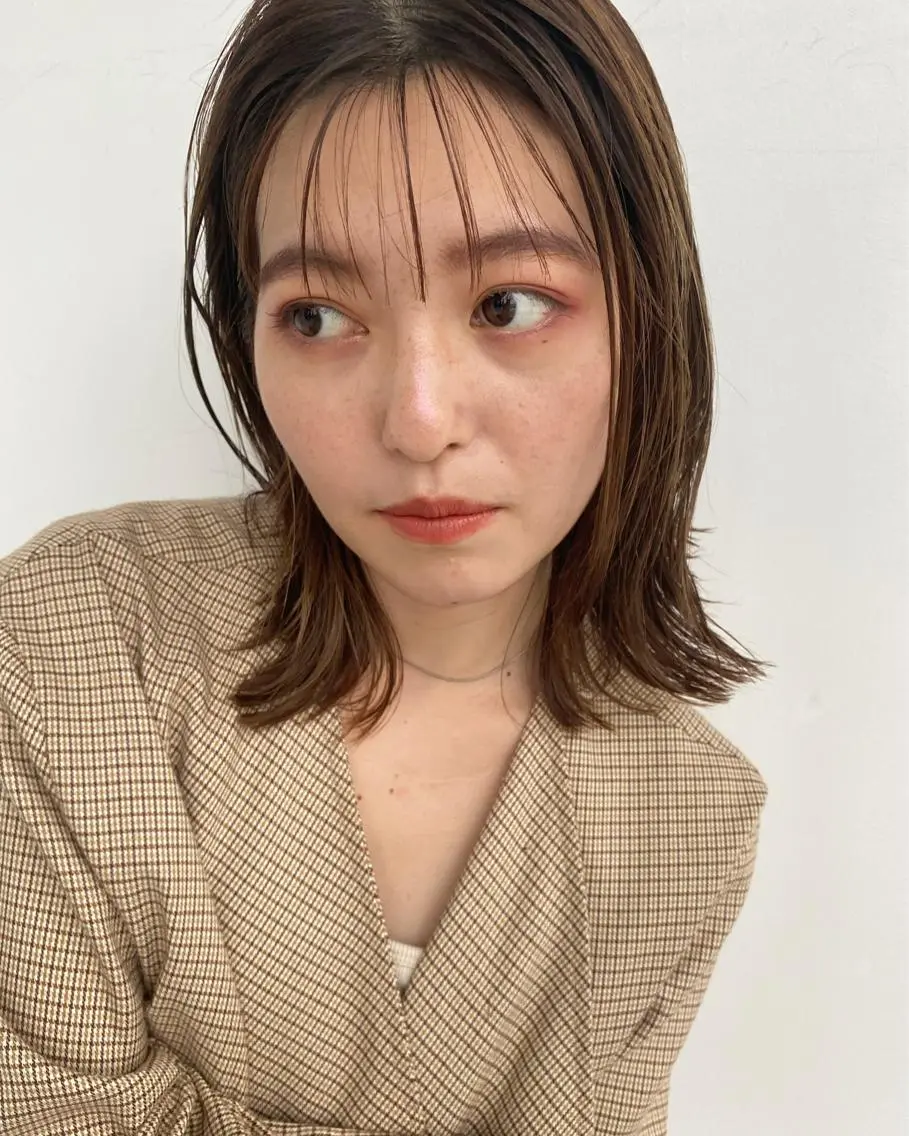 🌱2.3回目の方限定🌱メンテナンスカット+透明感うる艶カラー+トリートメントの写真