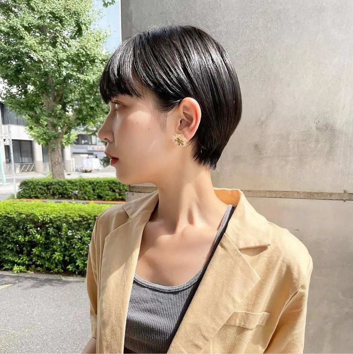 ショート ショートヘア 河原 亮のヘアスタイル