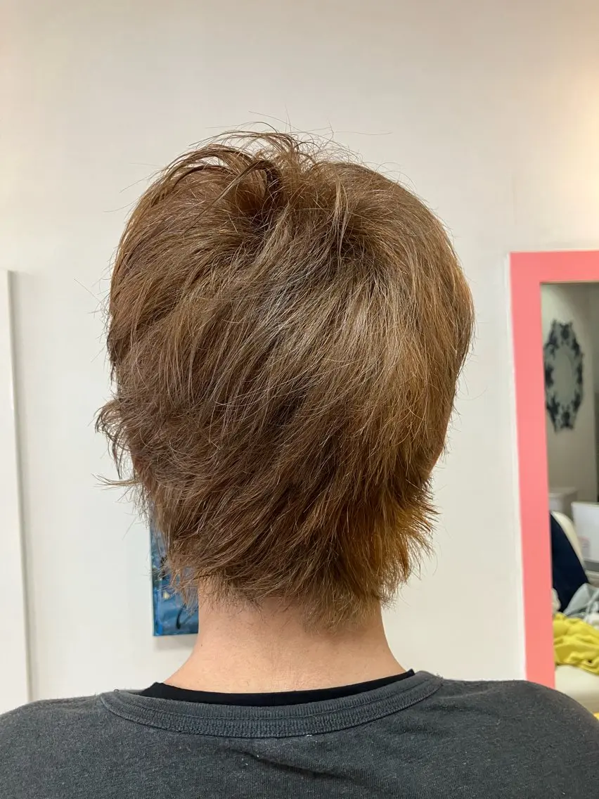 ショート カラー メンズ 横田 尚登のヘアスタイル