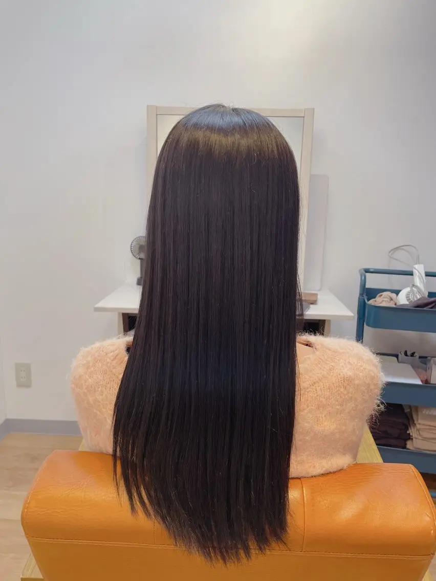 ロング lore 中村かれんのヘアスタイル