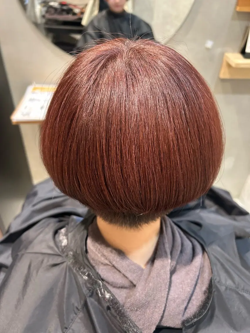 カラー ブラウンカラー ピンクカラー ヘアカラー トリートメント ✨髪質改善✨ 壱成✂️のヘアスタイル
