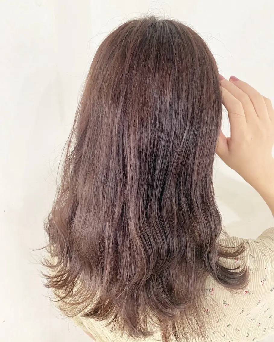 カット+カラー+トリートメント 🩵の写真