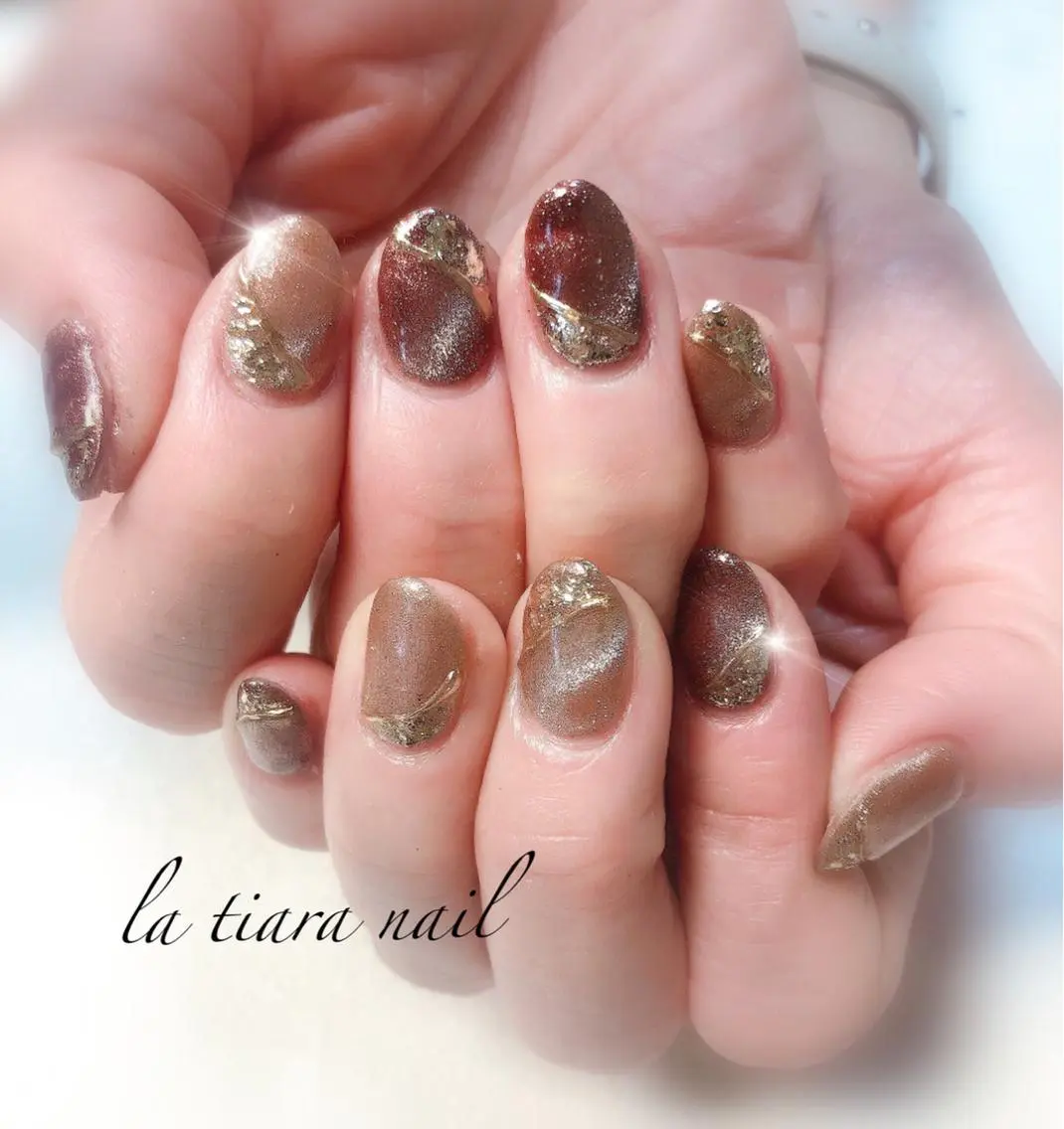 ネイル ハンドネイル Blue bird  nailのネイルデザイン