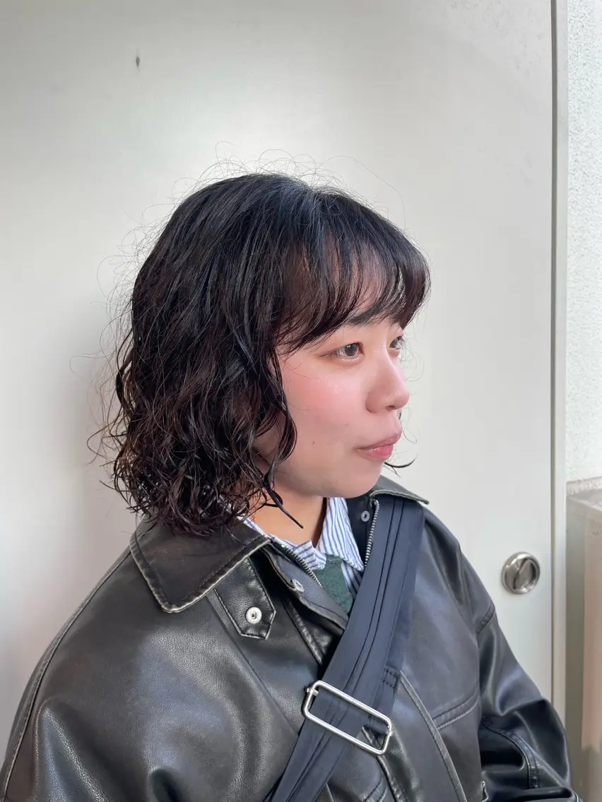 ショート パーマ 🎀レイヤー/パーマ カラー/ai🎀のヘアスタイル