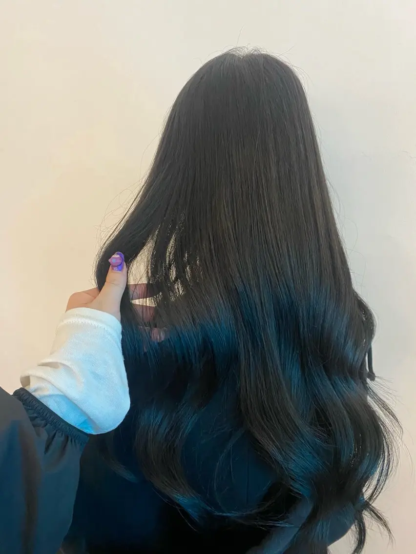 ロング カラー ヘアカラー ⭐️SORA⭐️ nail★colorのネイルデザイン