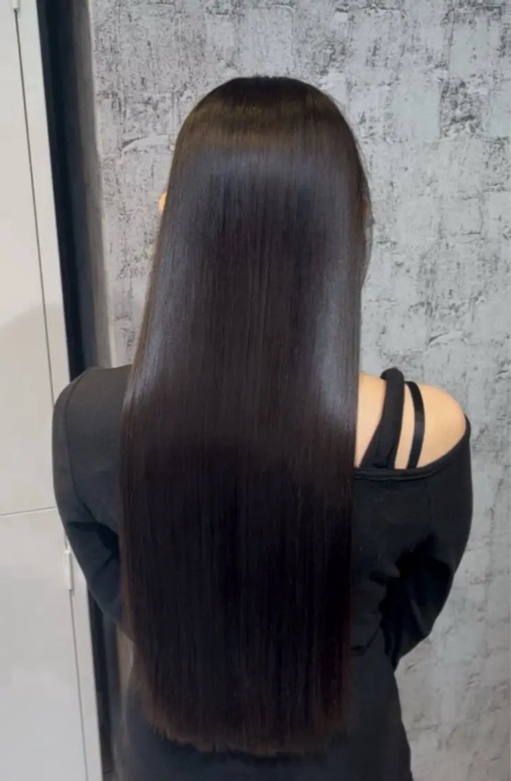 ロング カラー カット ヘアカラー 縮毛矯正 ✨髪質改善カラー✨ ななみのヘアスタイル