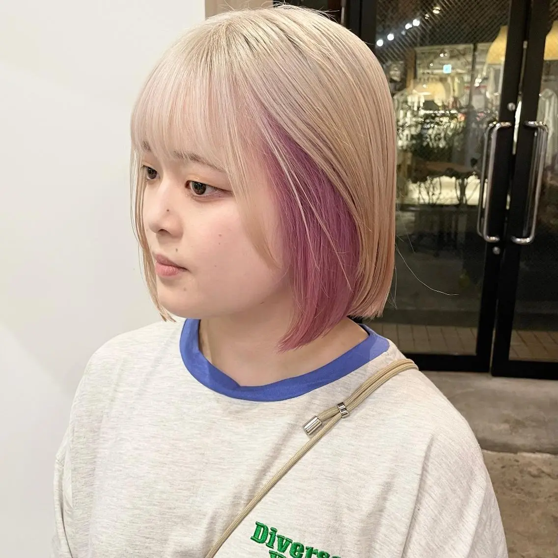 カラー ショート カット ヘアカラー トリートメント em HAIR 🌿下北沢のヘアスタイル