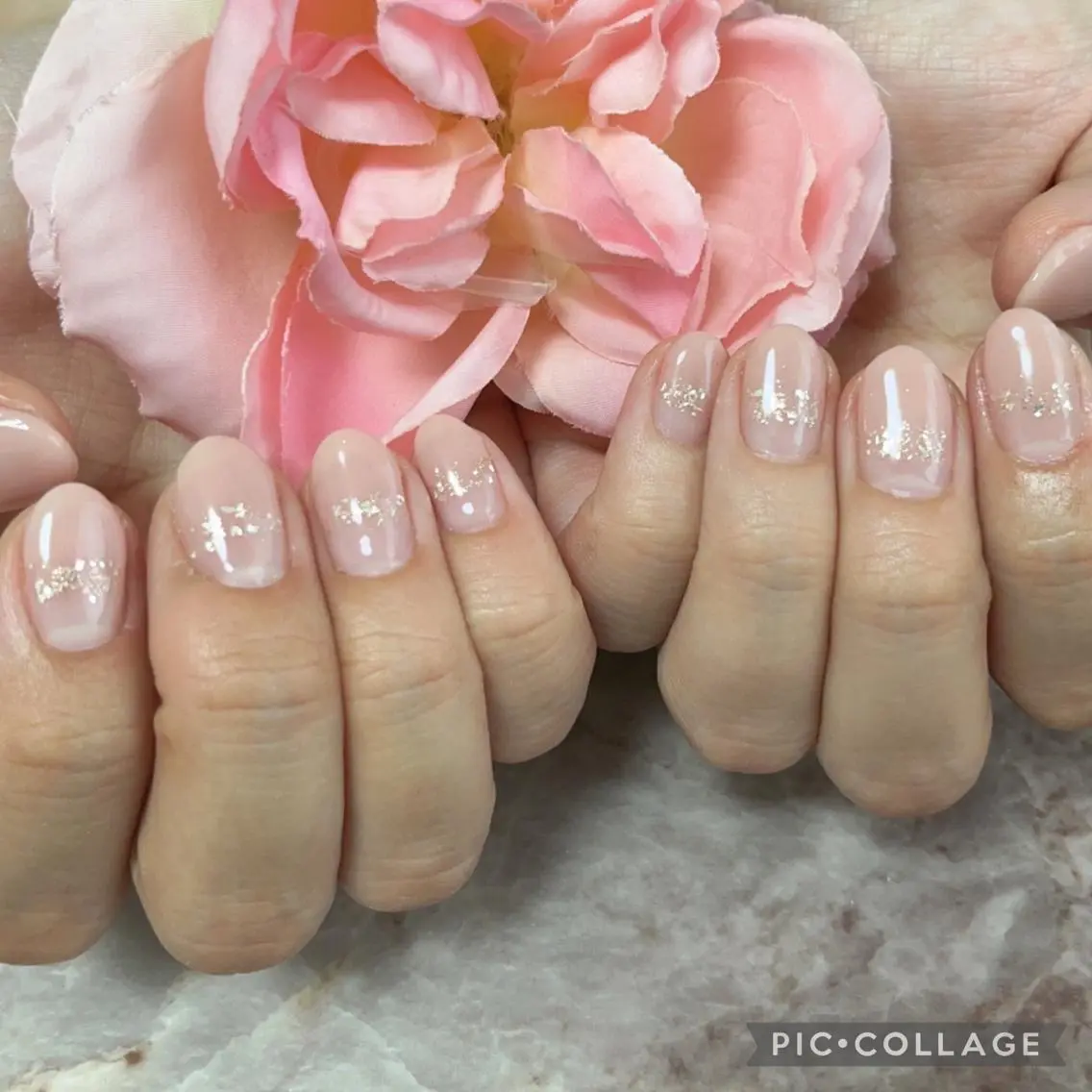 ネイル グラデーション キラキラネイル ラメ(グリッター) Will nail salonのネイルデザイン