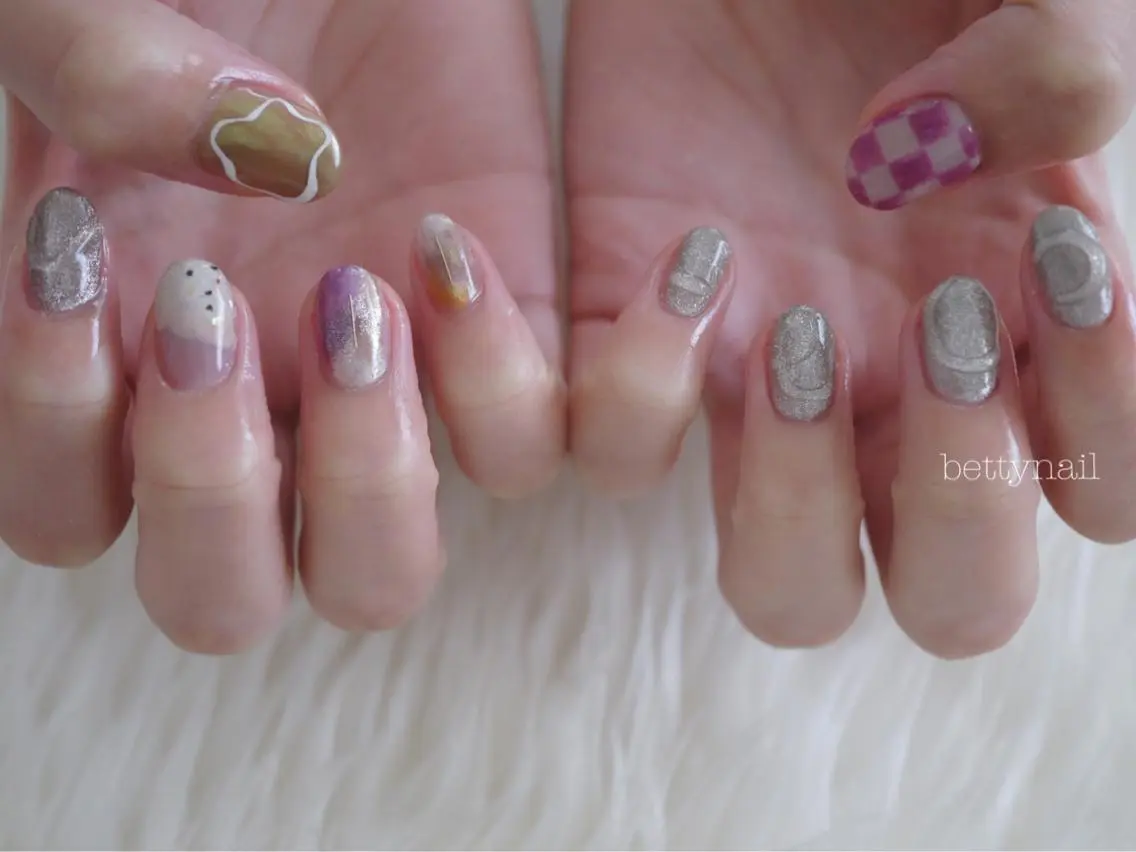 ネイル purr nailのネイルデザイン