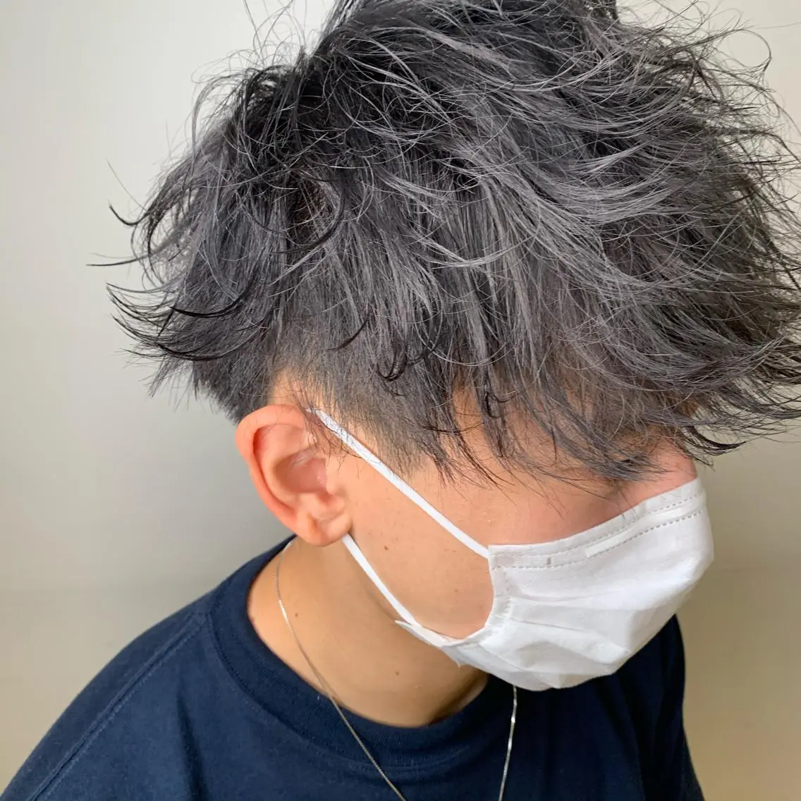 ショート カラー メンズ ダブルカラー 【ロングウルフカット 姫カット】伊藤裕哉のヘアスタイル