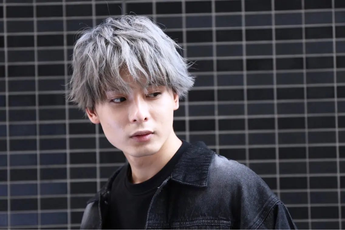 ✨MENSカット+ブリーチカラーの写真