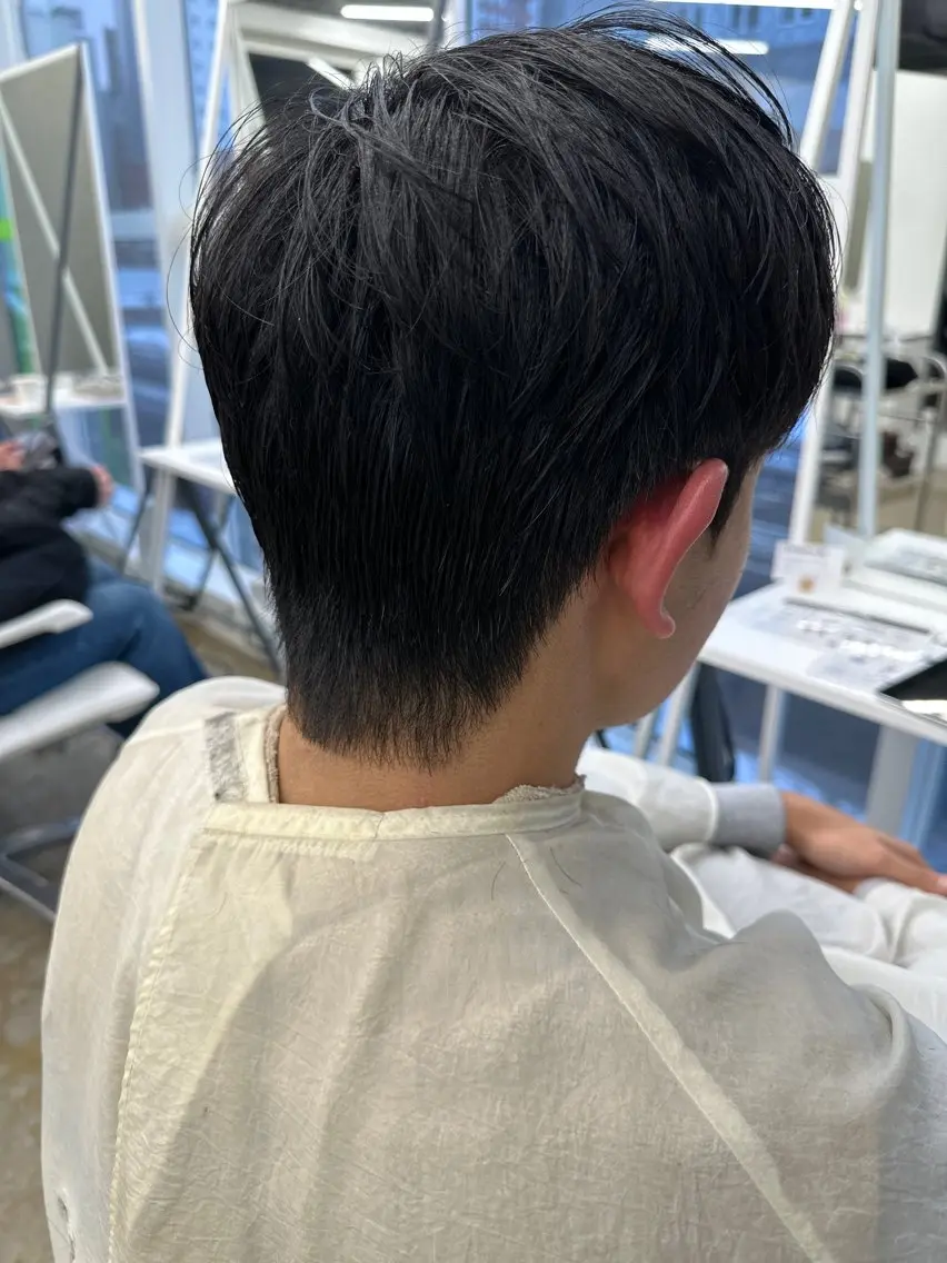 メンズ カット パーマ 似合わせが得意 村松慧汰のヘアスタイル