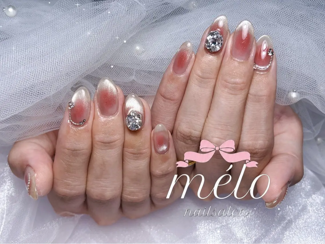 ネイル ハンドネイル mélo 🎀 けいなのネイルデザイン