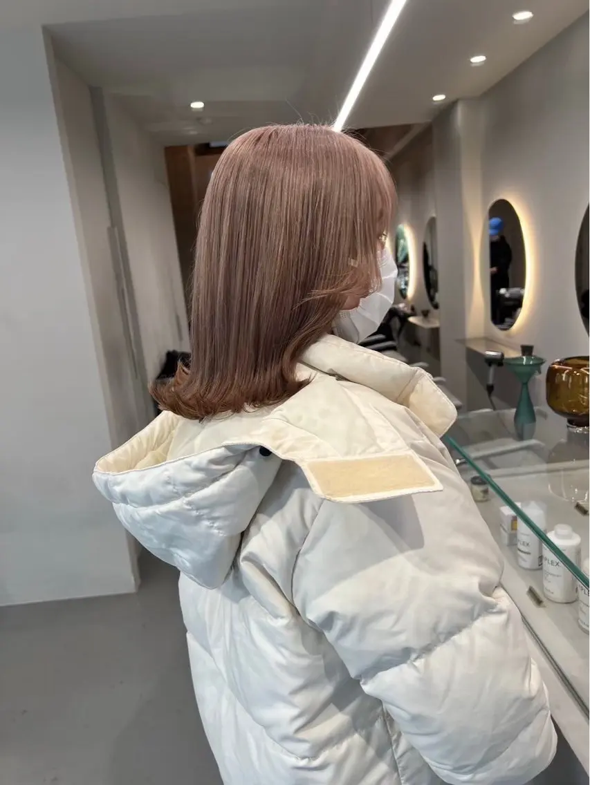 ミディアム 村田 旭のヘアスタイル