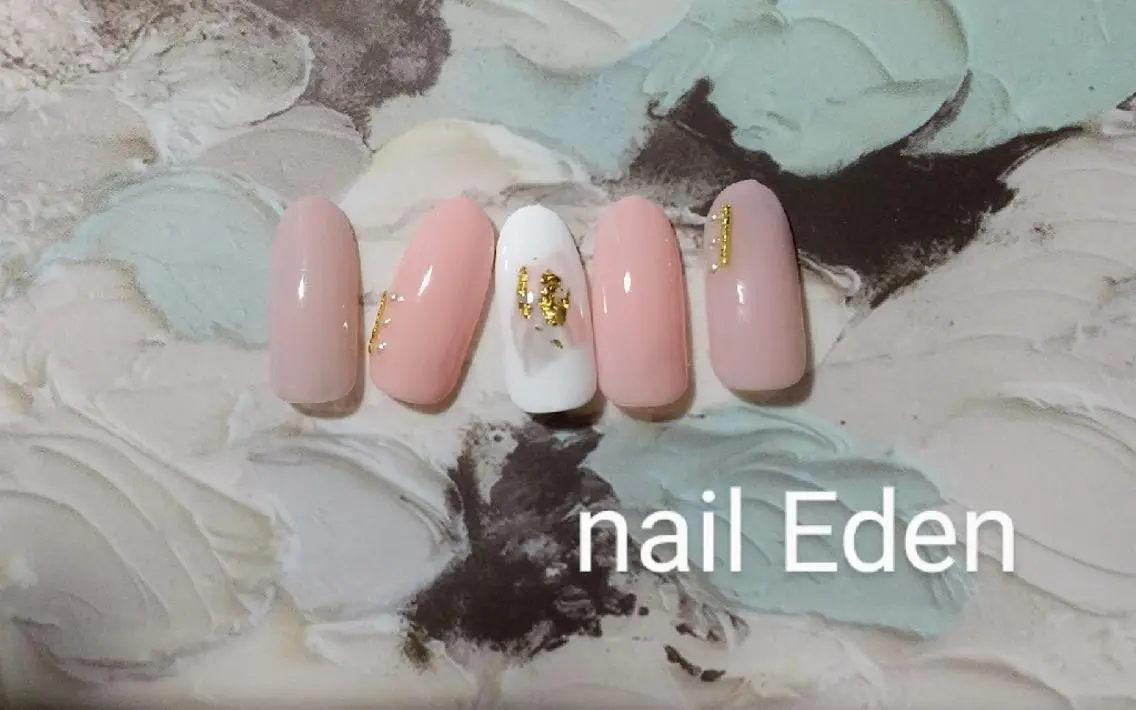 ネイル 春ネイル Eden ♾️のネイルデザイン