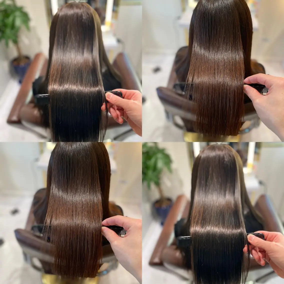 ロング カラー 髪質改善 ヘアカラー トリートメント 梅田中崎町髪質改善 /オキヒロト/エコルのヘアスタイル