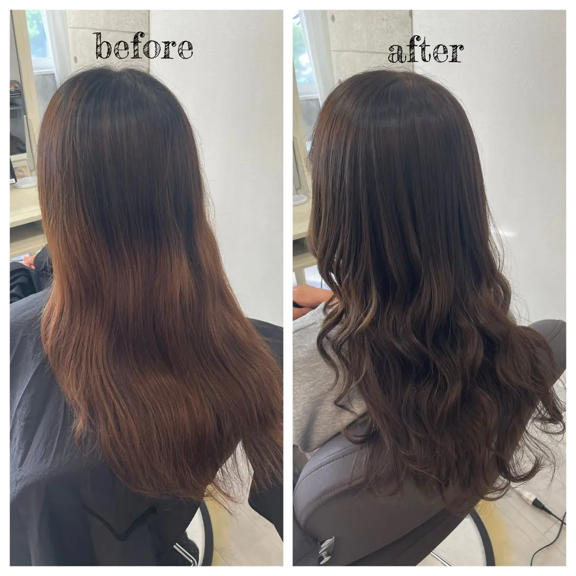 ロング カラー ヘアカラー PutiLuca 浅川のヘアスタイル