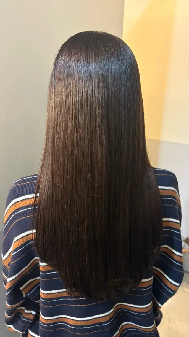 〈ロング限定〉ワンカラー+シャンプーブロー🍒の写真
