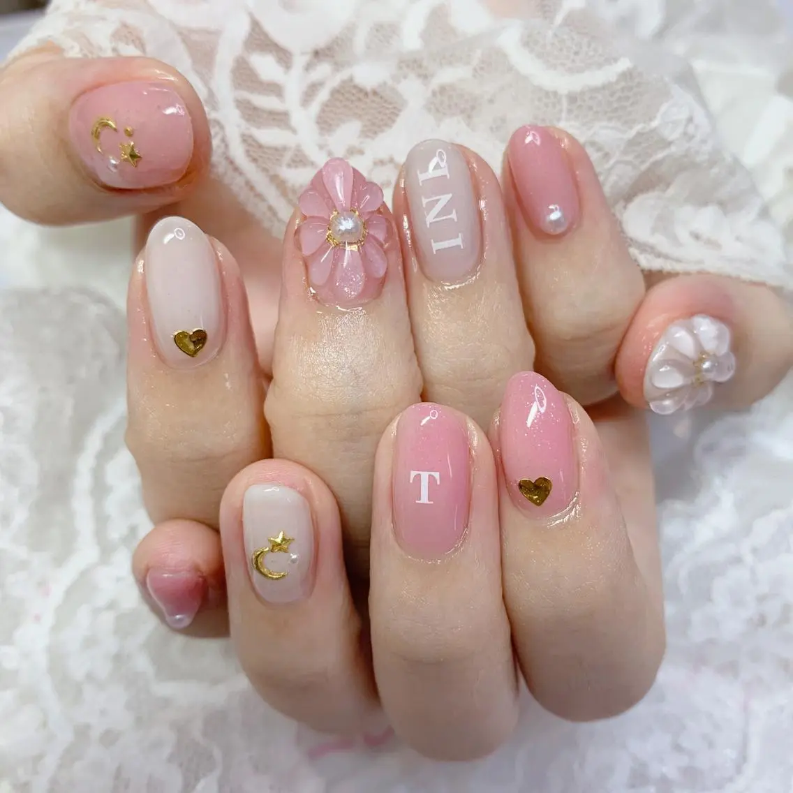 ネイル ハンドネイル La neige* yuki 🐩🌙のネイルデザイン