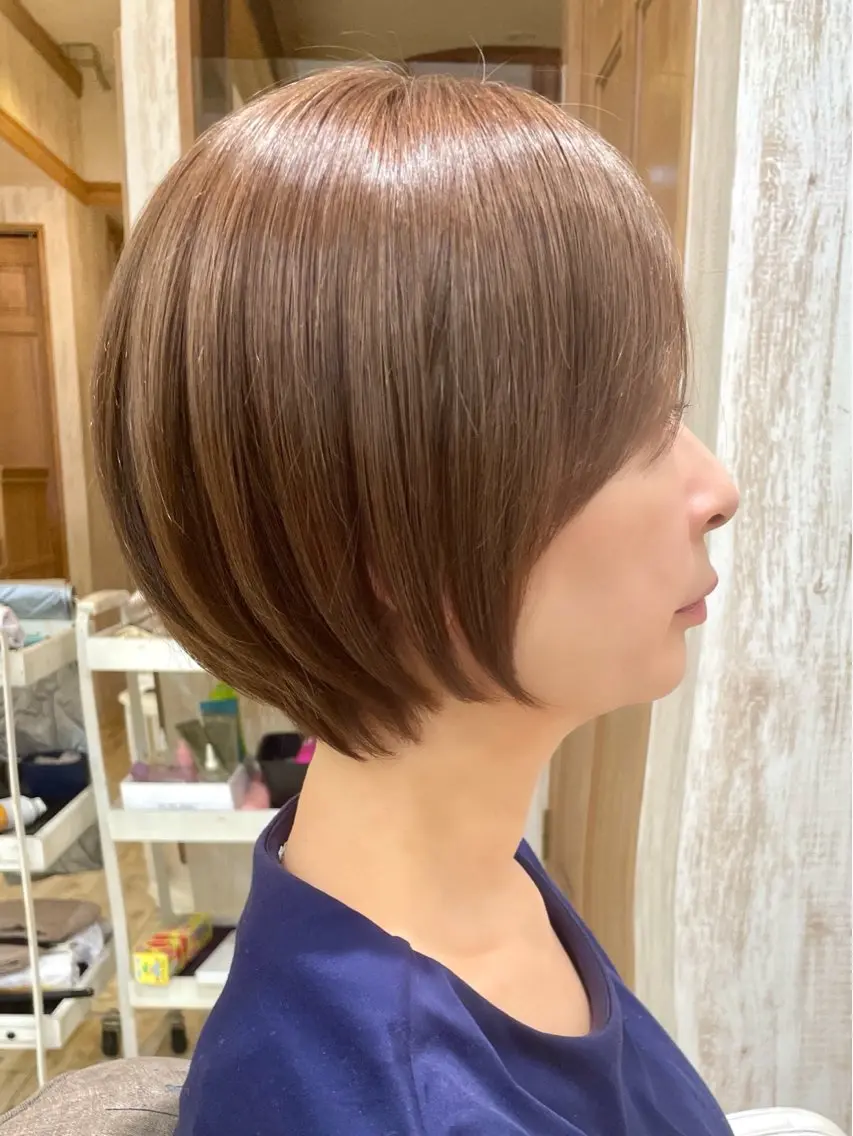 ✨ショートヘアの方専用髪質改善ストレート✨縮毛矯正ストレート+髪質改善トリートメントの写真