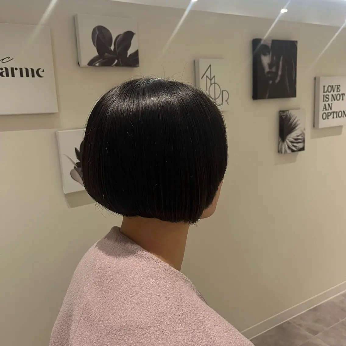 ショート ボブ 艶感透明感カラー◎ 大分 Keigoのヘアスタイル