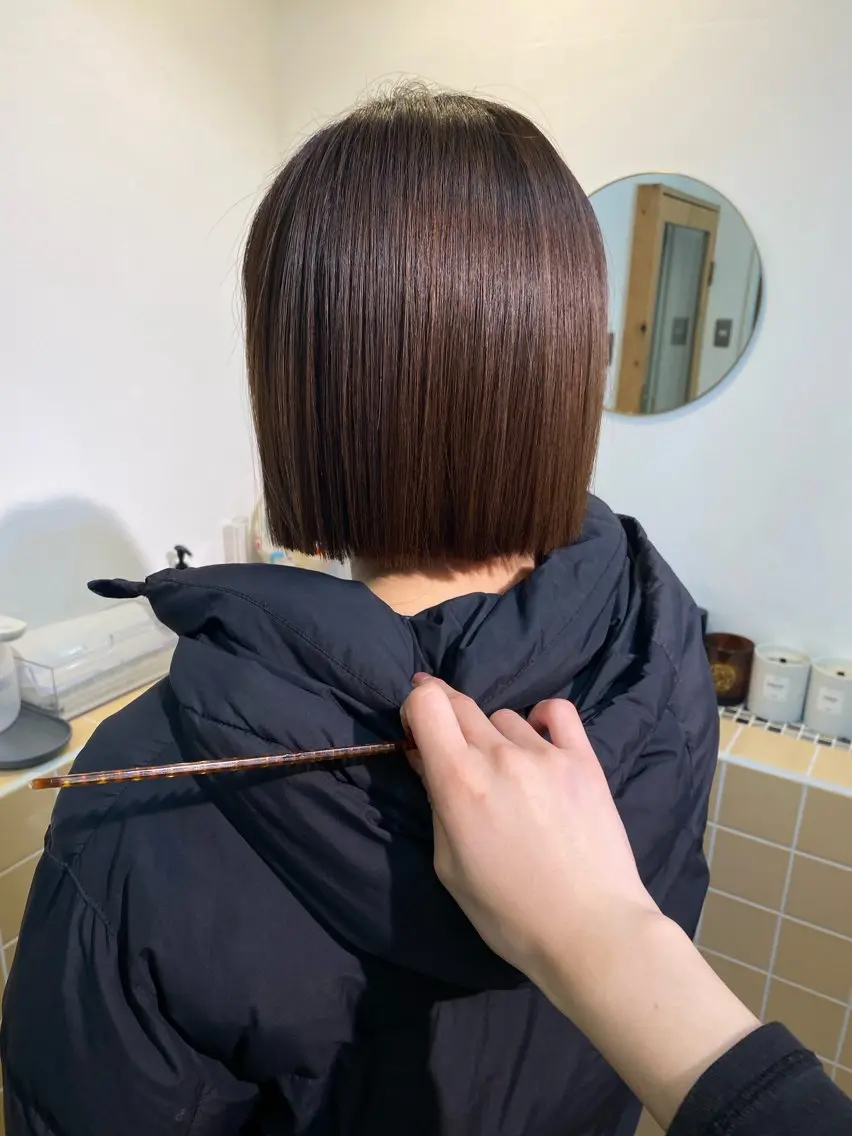 ミディアム カット iroha/ n.w.h🎀のヘアスタイル