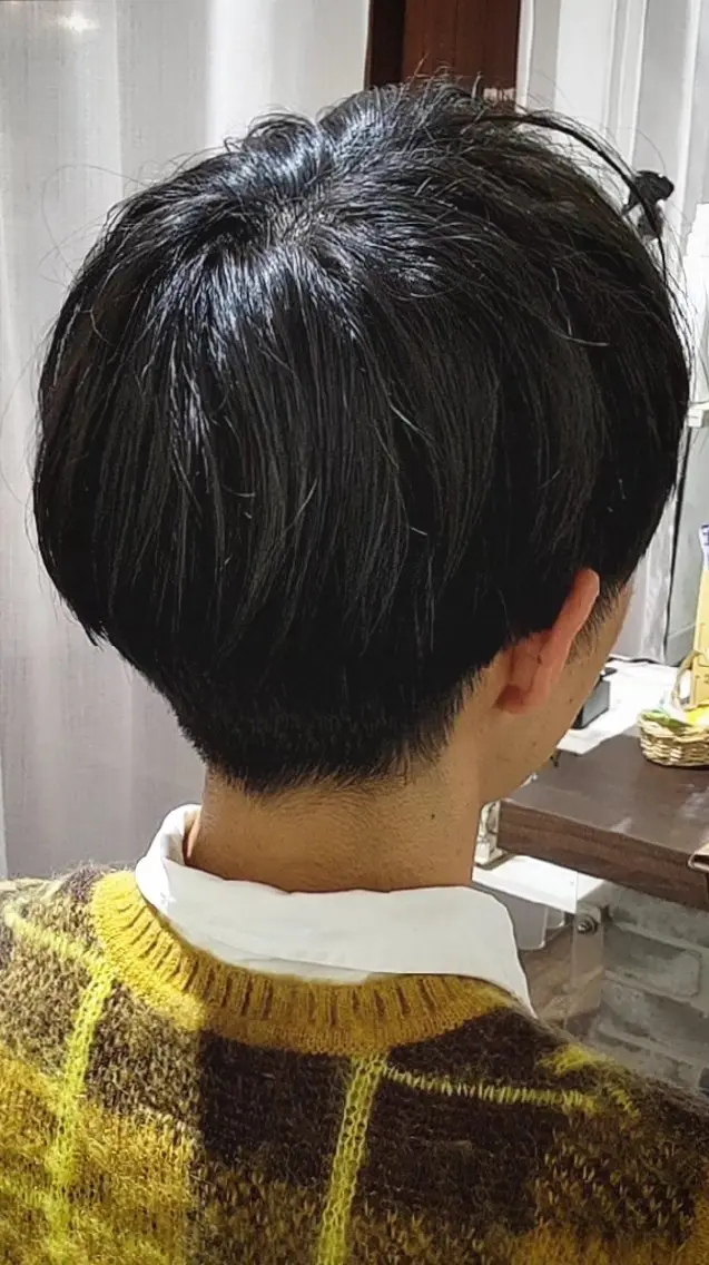 メンズ マッシュ 刈り上げ もり はなののヘアスタイル