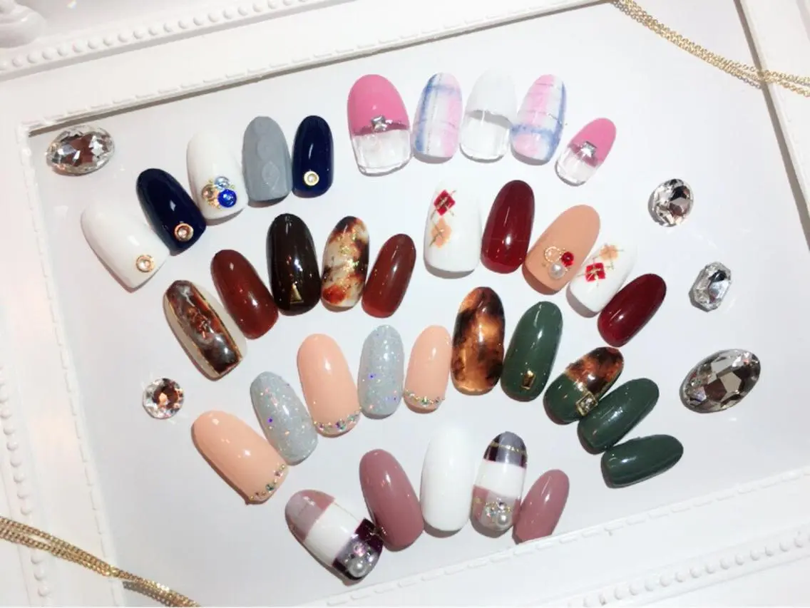 ネイル アートネイル ハンドネイル Lamie 岡山店のネイルデザイン