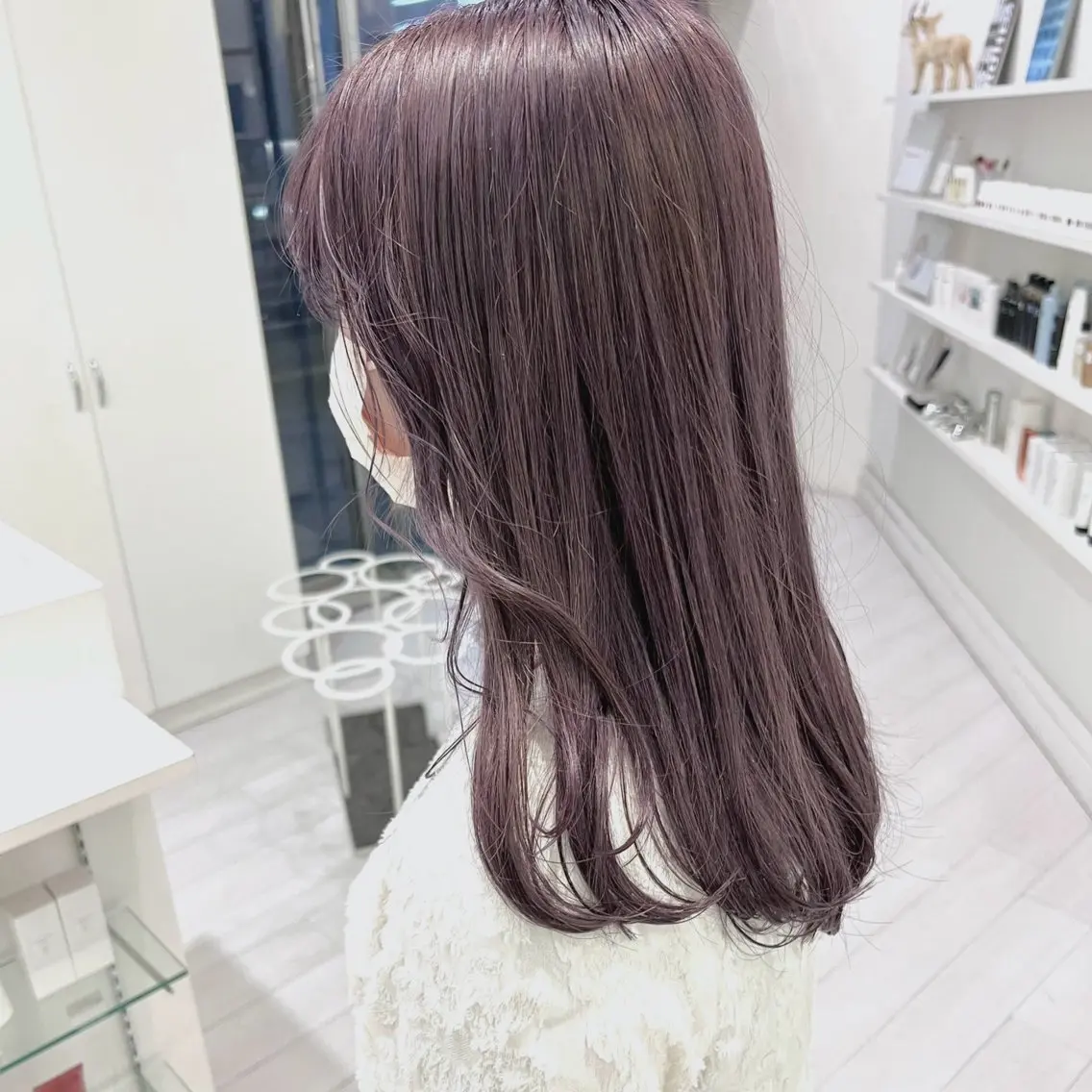 セミロング カラー ParveMix 🪽鳥取彩花のヘアスタイル
