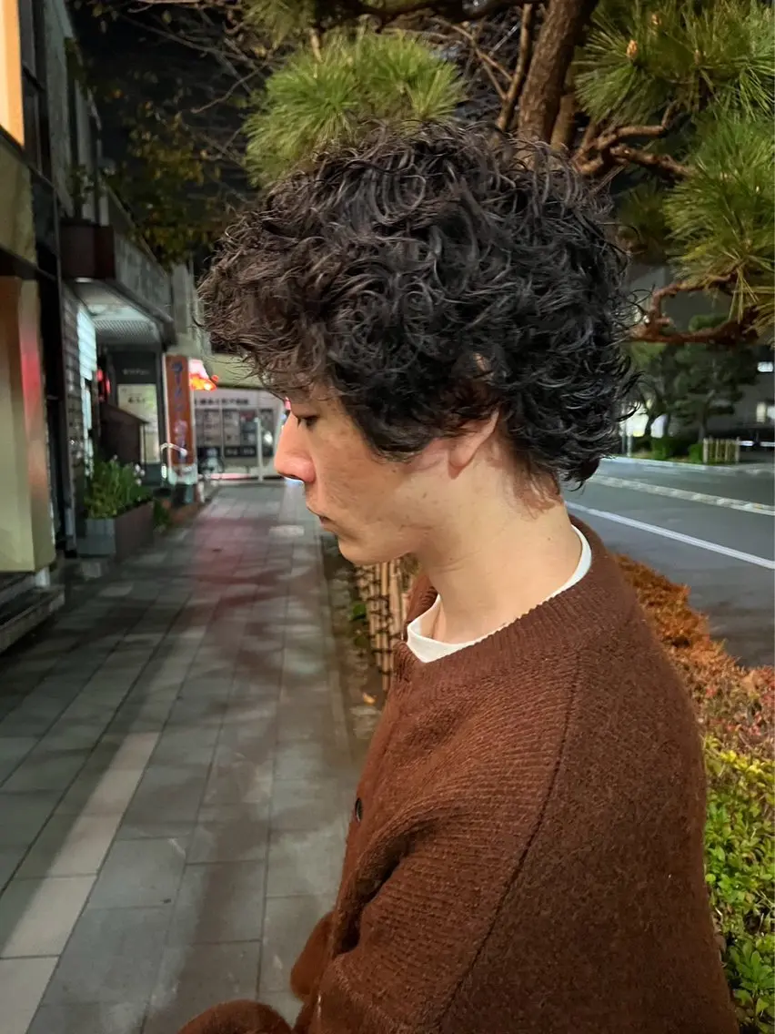 🧑🏻‍🦱カット＋ハードパーマ[女性も可]👩🏻‍🦱の写真