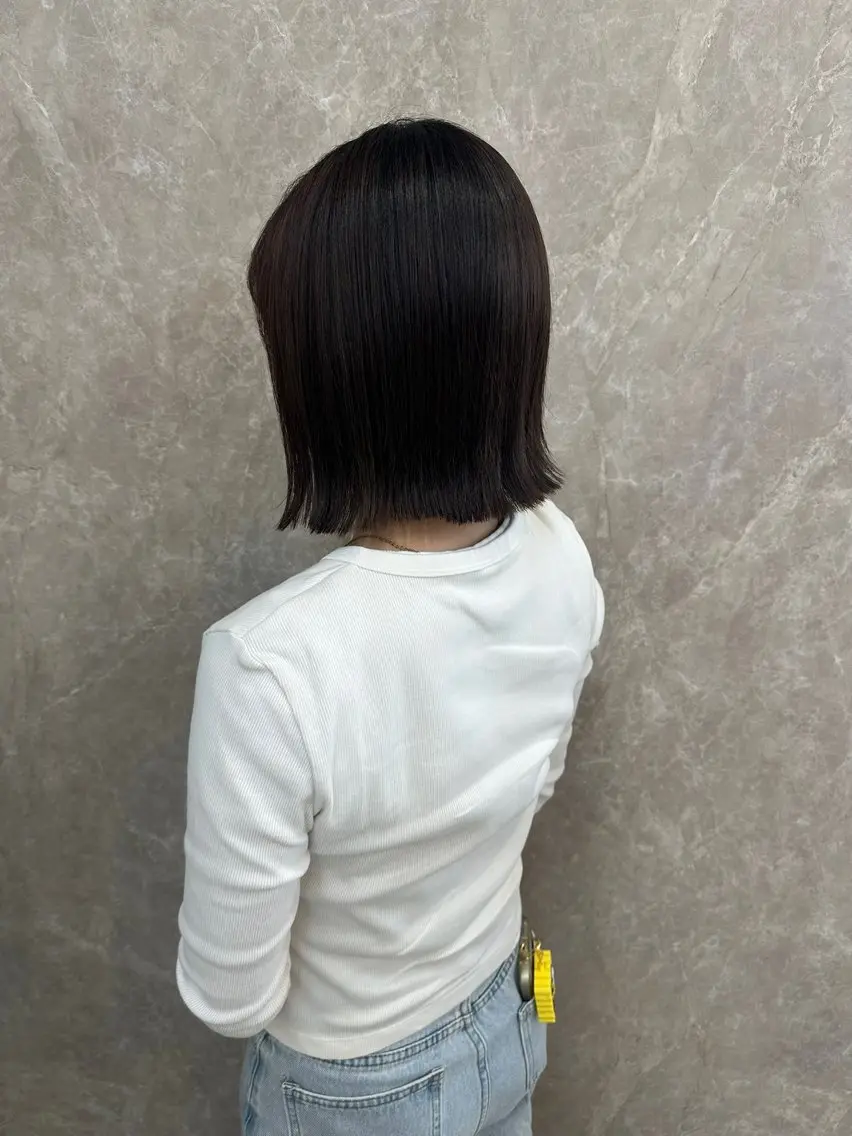 ミディアム カット ヘアカラー Ayu Igetaのヘアスタイル
