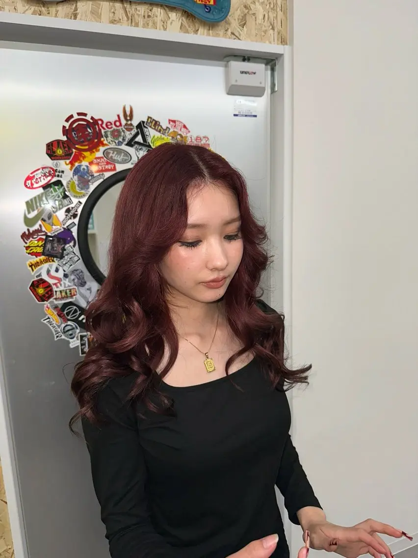 カラー ブリーチ 堺東ripper (Haruのヘアスタイル