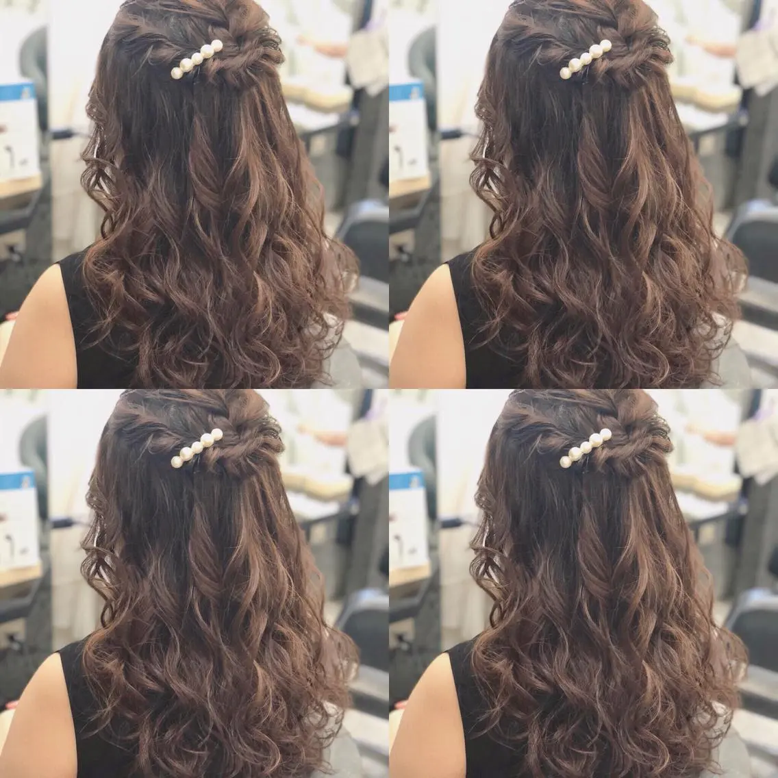 ミディアム ヘアアレンジ ヘアセット 🌷MAYU 🌷のヘアスタイル