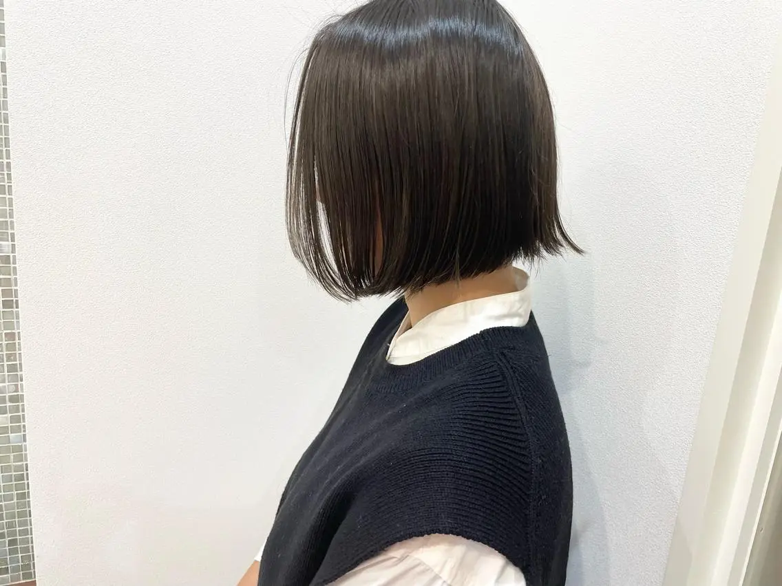 ミディアム カット ヘアカラー マンツーマン 🌿大野千尋のヘアスタイル