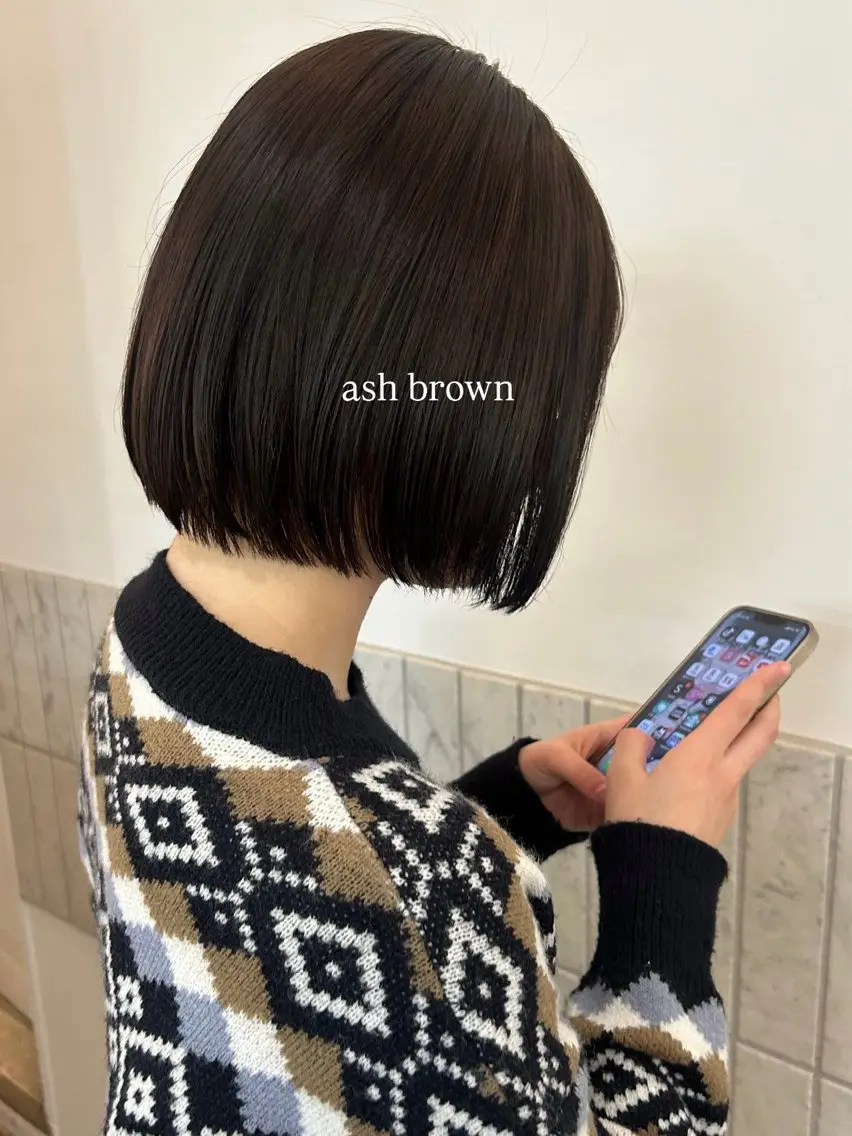 ショート カット ヘアカラー Terve. 水野 菜々香のヘアスタイル