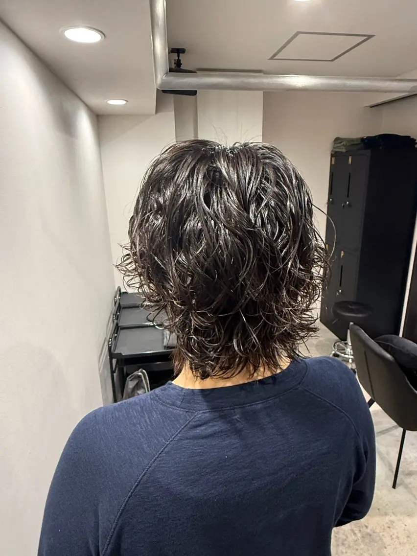 ショート パーマ カット パーマ カ ズ サ ✴︎のヘアスタイル