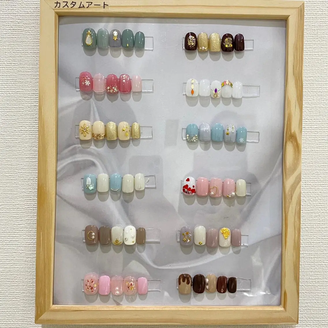 ネイル バレンタイン ハンドネイル Nail&eye Belire 新宿のネイルデザイン